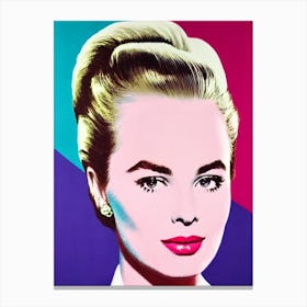 Grace Kelly Pop Movies Art Movies Canvas Print