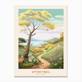 Otter Trail South Africa Hike Poster Canvas Print