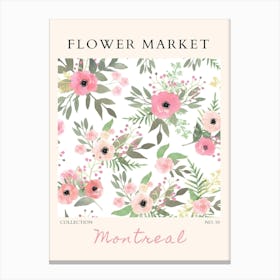 Flower Market 45 Canvas Print