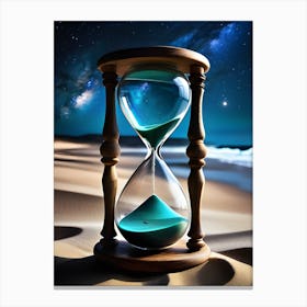 Lone Hourglass Canvas Print