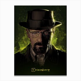 Breaking Bad Heisenberg II Canvas Print
