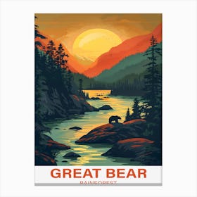 Great Bear Rainforest Canvas Print