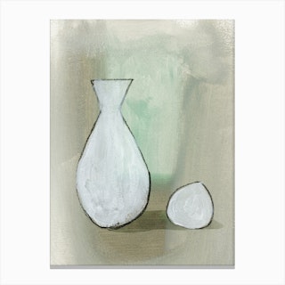 Vase And Ball Canvas Print