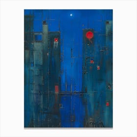 'Blue City' 1 Canvas Print