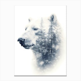 Polar Bear 1 Canvas Print