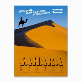 Sahara Desert Canvas Print