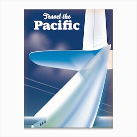 Travel The Pacific Canvas Print