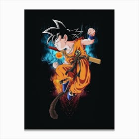 Dragon Ball Anime Poster 1 Canvas Print
