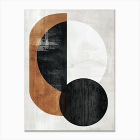 Cambridge Stone Park Bauhaus Minimalist Canvas Print