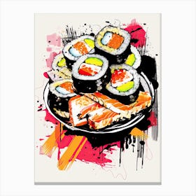 Sushi Paradise Canvas Print