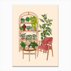 Plant Lover Decor Canvas Print