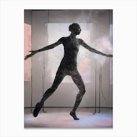 Portrait Of A Dancer Canvas Print