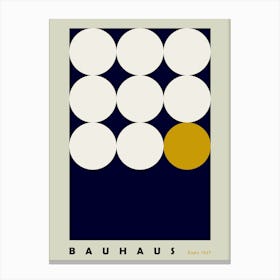 Expectant Iteration Bauhaus Canvas Print