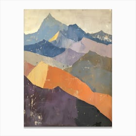 Mountain Range 1 Canvas Print