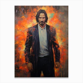 Keanu Reeves (2) Canvas Print