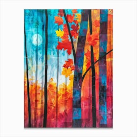 Autumn In The Woods 8 Canvas Print