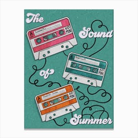 Sound Of Summer Canvas Print
