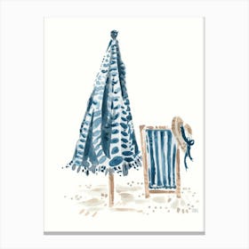 Beach Umbrella 1 Canvas Print
