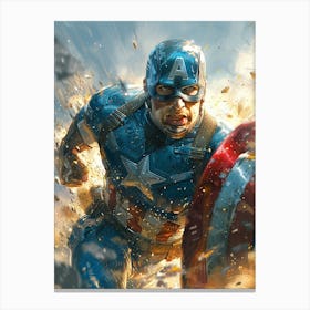 Captain America 06 Canvas Print