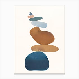 Balancing Stones 3 Canvas Print