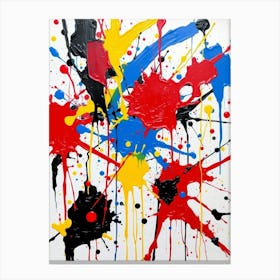 Flux Schnell A Dynamic And Expressive Bold Acrylic Painting In 1 Leinwandbild