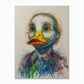 Duck! 2 Canvas Print