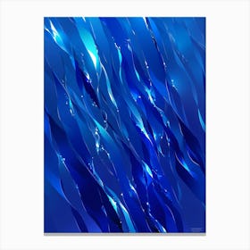 Abstract Blue Background 4 Canvas Print