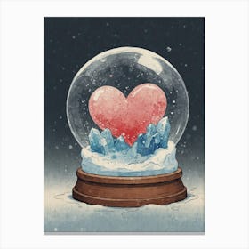 Snow Globe 3 Canvas Print