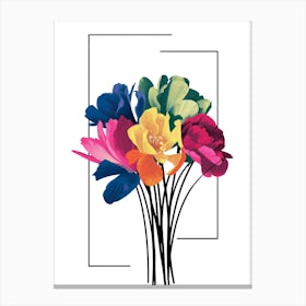 Bouquet Of Flowers 4 Canvas Print