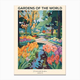 Keukenhof Gardens, Netherlands Gardens Of The World Poster Canvas Print