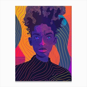 Afrofuturism 97 Canvas Print