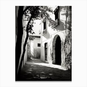 Cordoba, Spain, Black And White Analogue Photography 3 Canvas Print