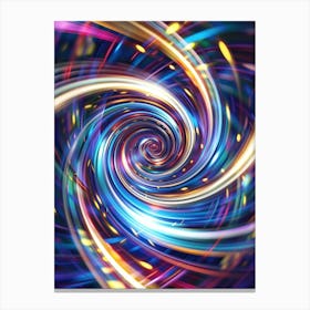 Abstract Spiral Background 1 Canvas Print