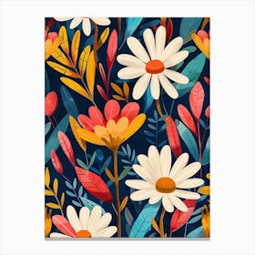 Namaqualand Daisy Groovy 29 Canvas Print