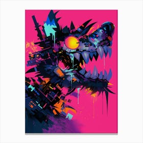 Into The Wolfverse Canvas Print