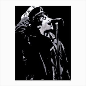 liam gallagher oasis britpop music band 24 Canvas Print