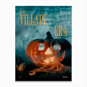 In my villain era Halloween Canvas Print