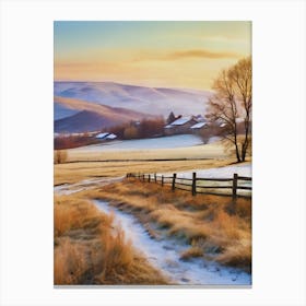 Winter Landscape 15 Canvas Print