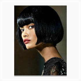 Bob Hairstyles Canvas Print