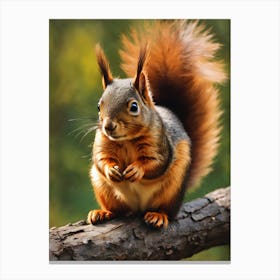 Sciurinae Subfamily Squirrel 1 Canvas Print