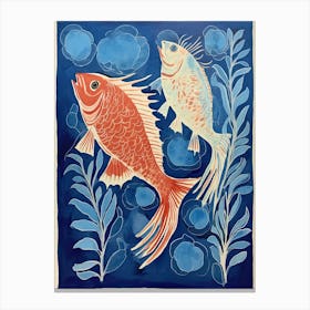 Two Fish In The Water Canvas Print