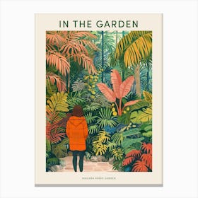 In The Garden Poster Niagara Parks Garden 1 Canvas Print