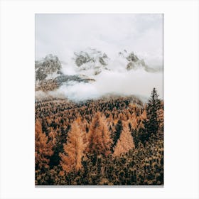 Dolomite Mountains Canvas Print