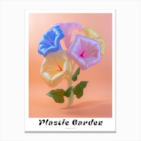 Dreamy Inflatable Flowers Poster Morning Glory 2 Canvas Print