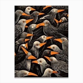 Crows 2 Canvas Print