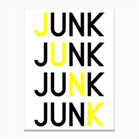 Junk 4000 Canvas Print