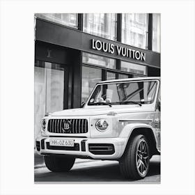 Mercedes G Wagon Luxury Fashion Canvas Print