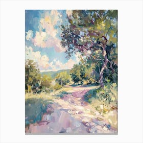 The Domain Austin Texas Oil Painting 1 Canvas Print