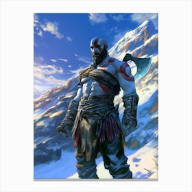 God Of War 3 Canvas Print