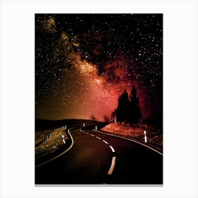 Road To The Stars Canvas Print